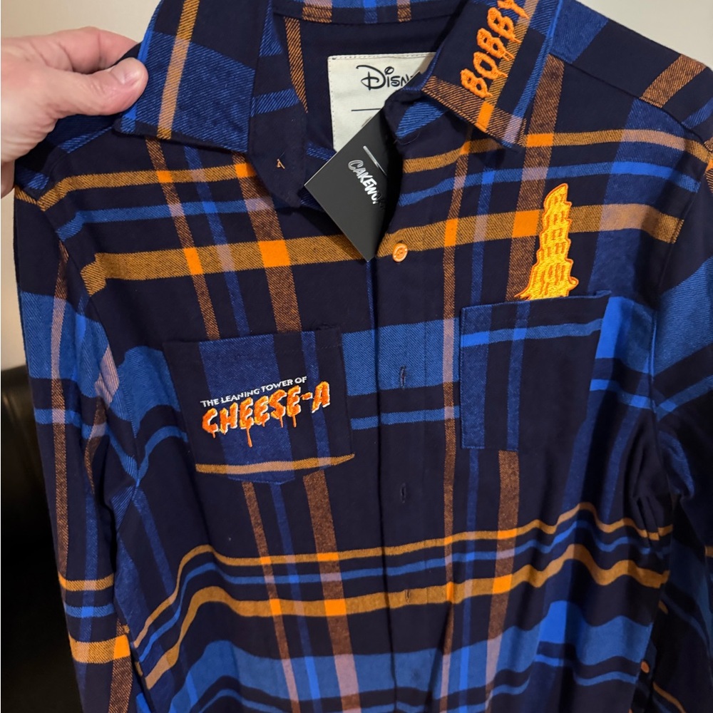 Disney Goofy Movie- tower -of cheese-A Cakeworthy  medium rare flannel